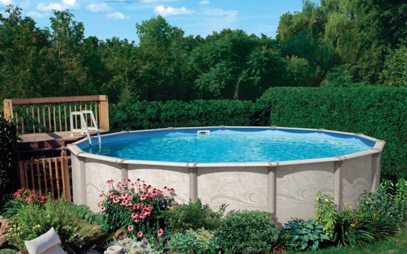 Mission Round Above Ground Swimming Pool Mission Round Above Ground Swimming Pool